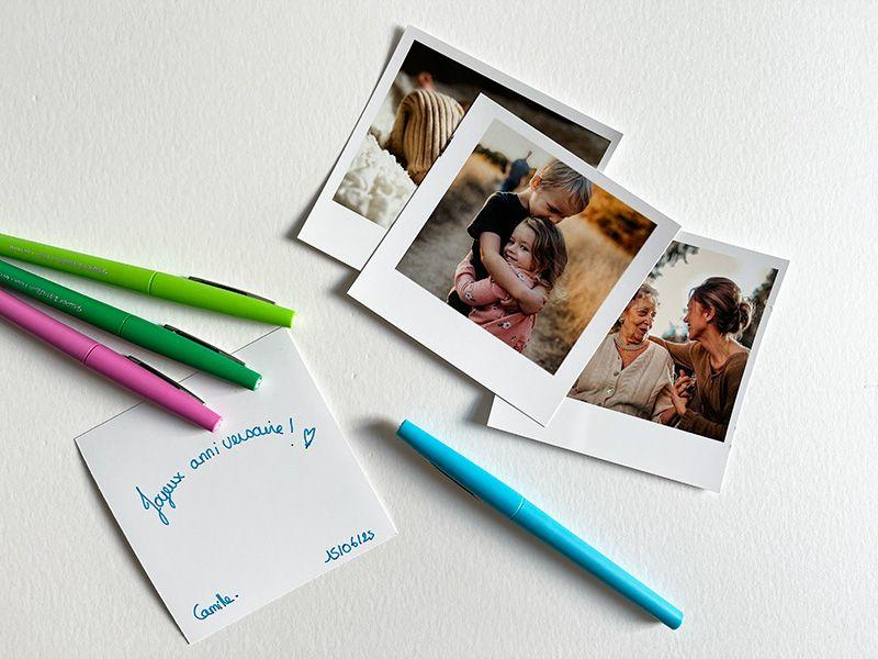 3. Créez des cartes souvenirs personnalisées !