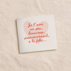 Un peu, beaucoup..