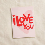 I love you