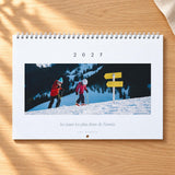 The A4 Portrait Calendar
